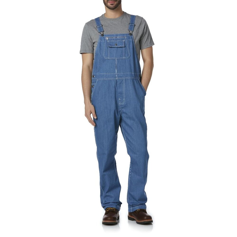 NWT DieHard Denim Overalls 42x30 Long Work Pants
